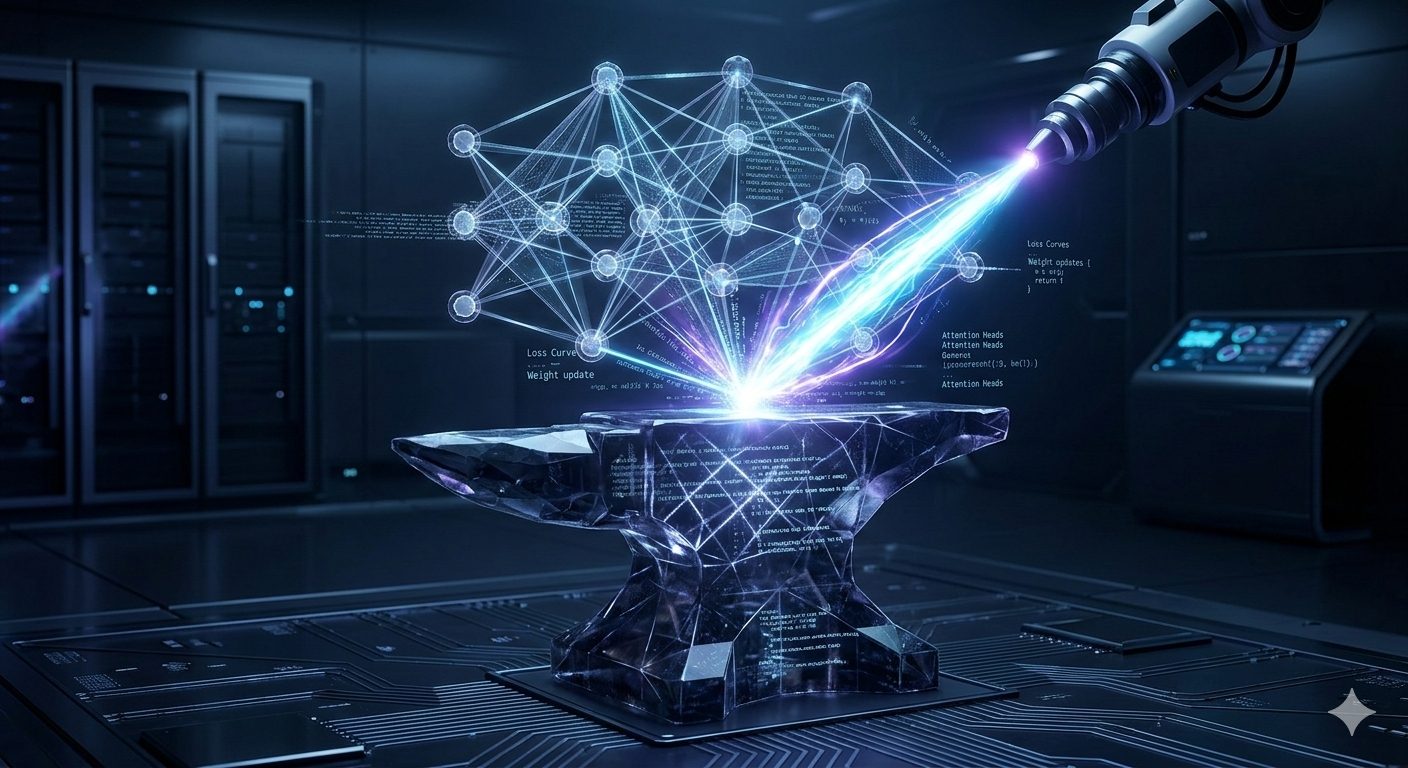 Neural network weight precision forging